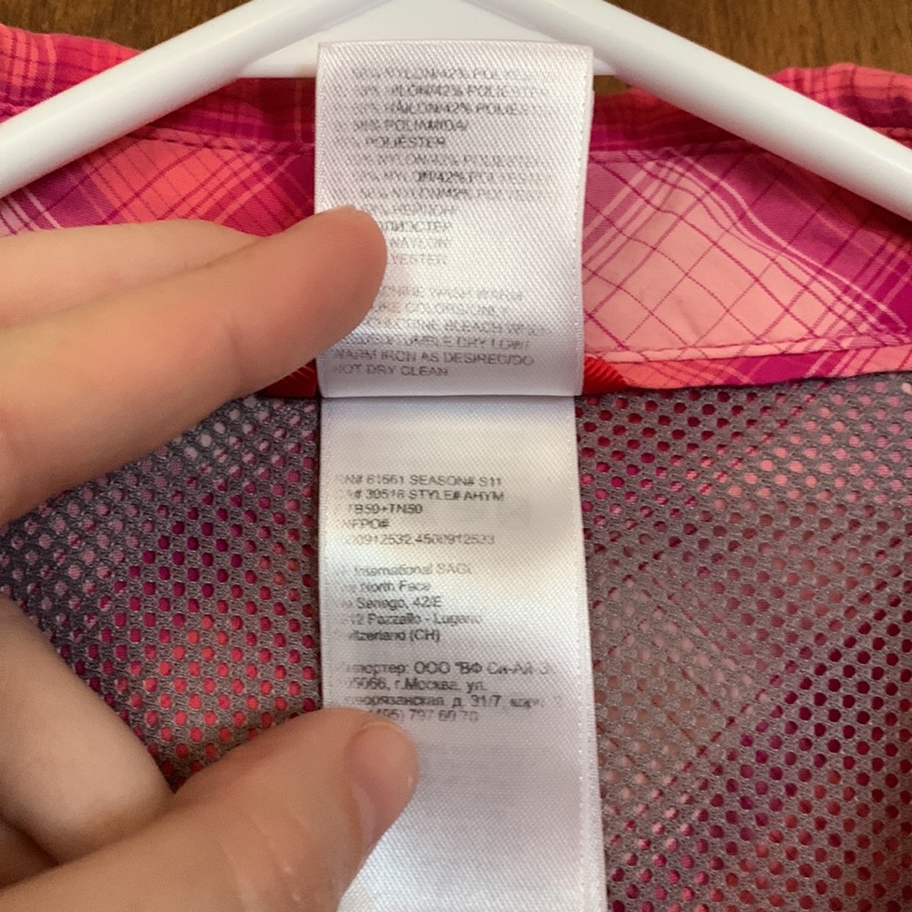 The North Face Button Up Plaid Vapor Wick Dress Shirt View 4